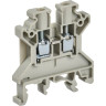 Колодка клеммная IEK CTS 4мм2 серая YCT10-00-K03-004