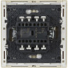 Выключатель 2-клавишный проходной IEK FORTEPIANO 10А FP407 ваниль FP-V22-0-10-1-K10